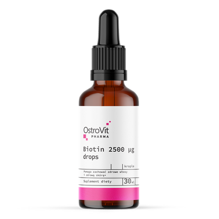 OstroVit Pharma Biotin 2500 µg drops 30 ml