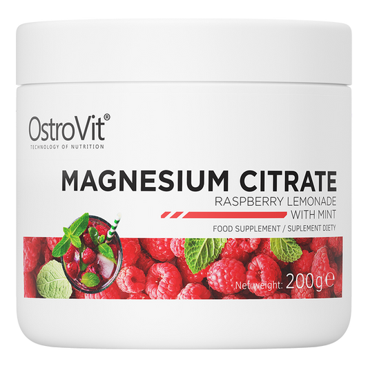 OstroVit Magnesium Citrate 200 g raspberry lemonade with mint