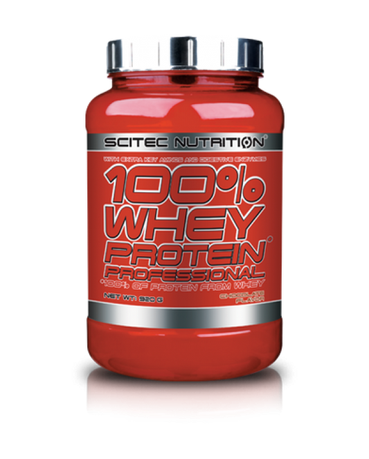 SCITEC NUTRITION - 100% WHEY PROTEIN PROFFESIONAL - 920G Strawberry