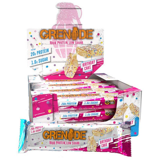 GRENADE PROTEIN BIRTHDAY CAKE BAR 60g