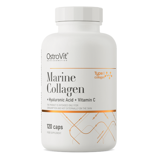 OstroVit Marine Collagen + Hyaluronic Acid + Vitamin C 120 capsules