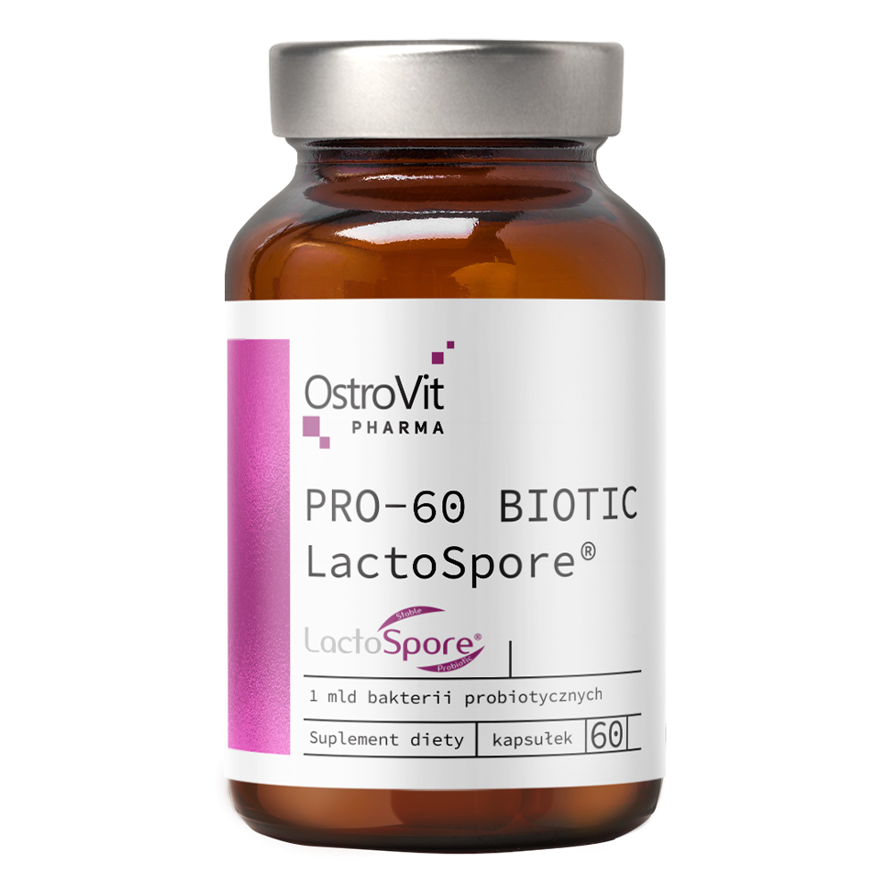 OstroVit Pharma PRO-60 BIOTIC LactoSpore® 60 capsules