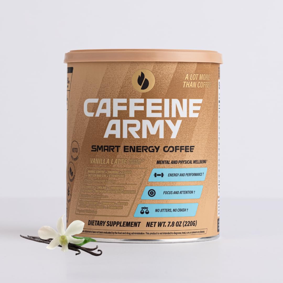 Super coffee caffeine army