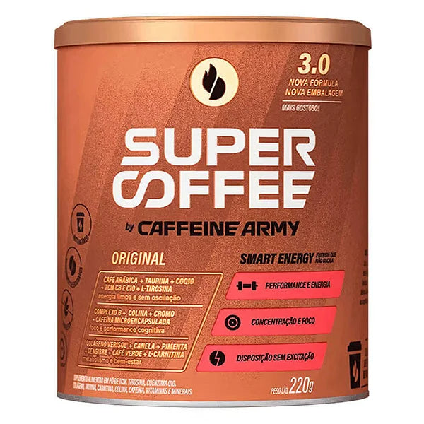 Super coffee caffeine army